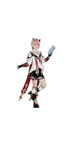 原神　ダリア　コスプレ　衣装＋ウィッグ＋ブーツカバー　　　　 　Sサイズ Amazon.co.jp: 【Azuiblc】コスプレ衣装 原神 ダリア ウィッグ付き 靴